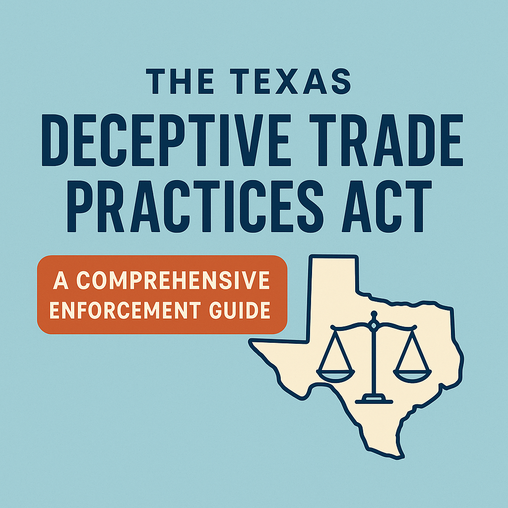 Texas Deceptive Trade Practices Act: Comprehensive Enforcement Guide ...